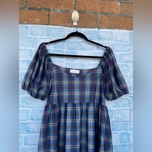 SMITH & QUINN PLAID DRESS SIZE XL - Picture 4 of 9